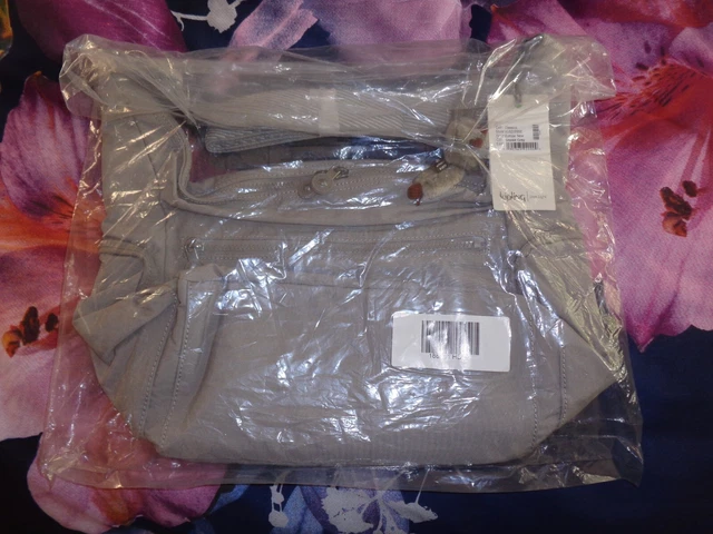 REDUCED KIPLING EUROPA NEW Large Crossbody Bag in Smokey Grey