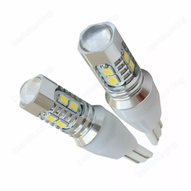 2 Stk T15 W16W 955 921 Rückfahrlicht Rücklicht Birne 10W Lampe Weiß nicht canbus 3