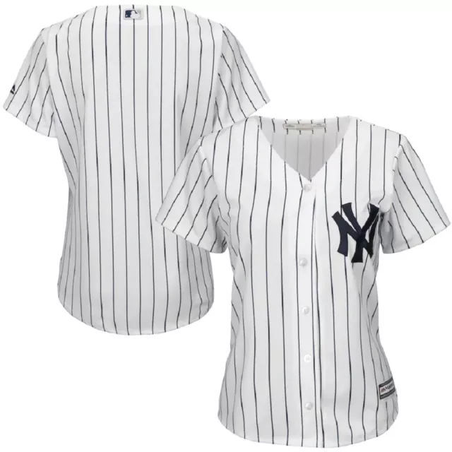 MLB Baseball Donna Maglia New York Yankees Ny Donne cool Base Majestic Jersey