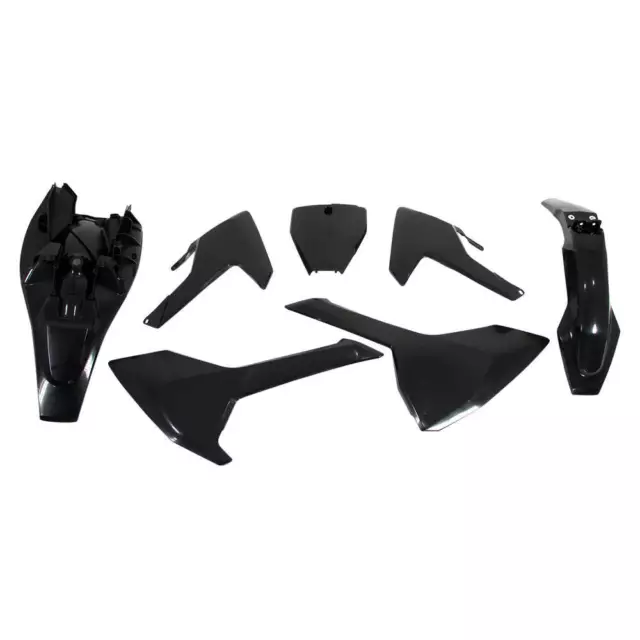 Rtech Husqvarna Black Plastic Kit TC 85 17/14 2018-2022