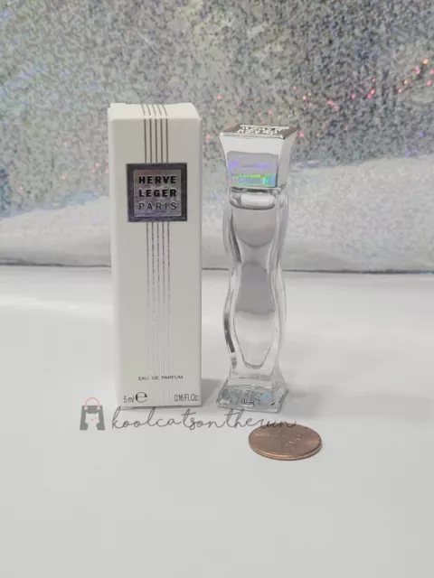 HERVE LEGER PARIS Eau De Parfum EDP 0.16 oz/ 5 ml Miniature Splash ...