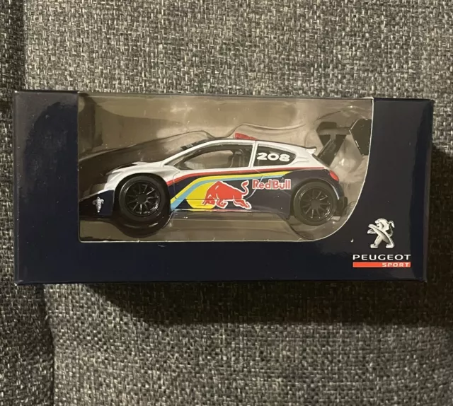 Miniature Norev Peugeot 208 T16 Pikes Peak 1 1/64 1:64 3 inches Neuve en boîte