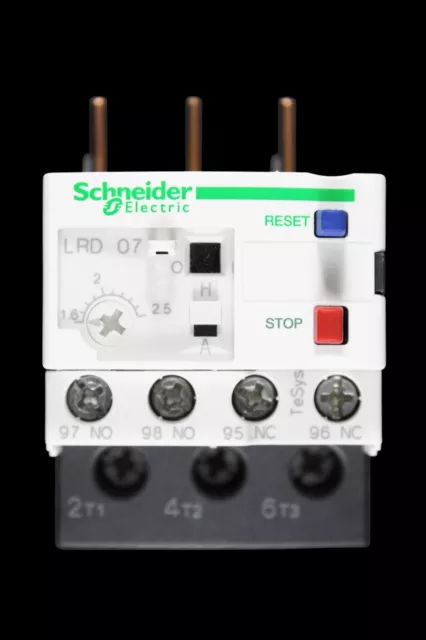 Schneider 1.6 – 2.5 Amp Overload Relay Lrd07