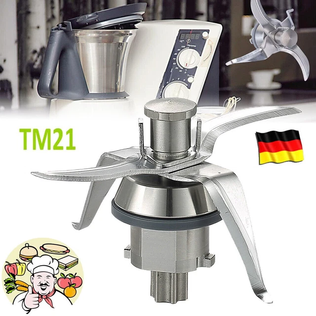 Spatola Di Ricambio Per Vorwerk Thermomix TM21 - Originale Con Colletto Di Sicurezza - Cucchiaio Da Cucina In Plastica Resistente Per Bimby TM21