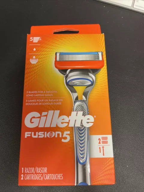 Recargas de afeitar, mango y 2 hojas Gillette Fusion5 ProShield para hombre Recargas de afeitar, mango y 2 hojas Gillette Fusion5 ProShield para hombre