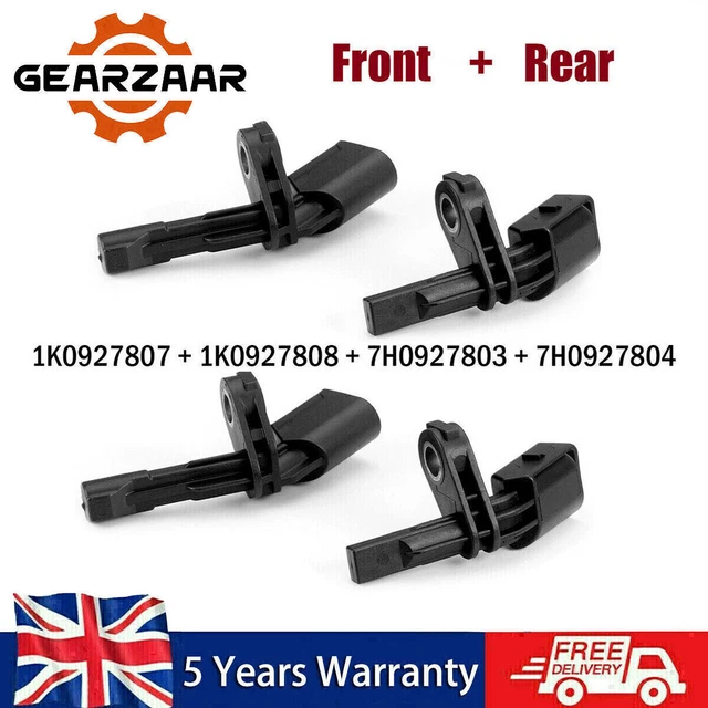 4X ABS WHEEL SPEED SENSOR FRONT REAR FOR Audi A3 TT VW Golf Passat Jetta Tiguan