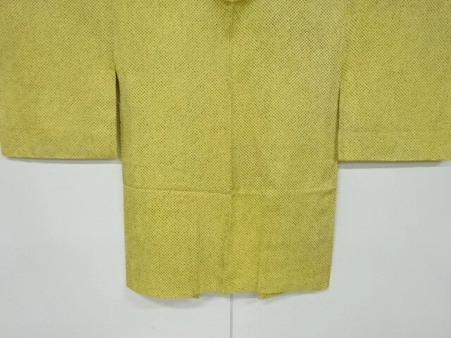 6673547: Japanese Kimono / Vintage Unused Haori / Woven All Shibori