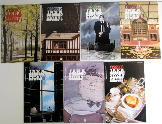 Cerebus Lot of 7 #114,119,120,121,122,123,138 Aardvark-Vanaheim (1988) Comics