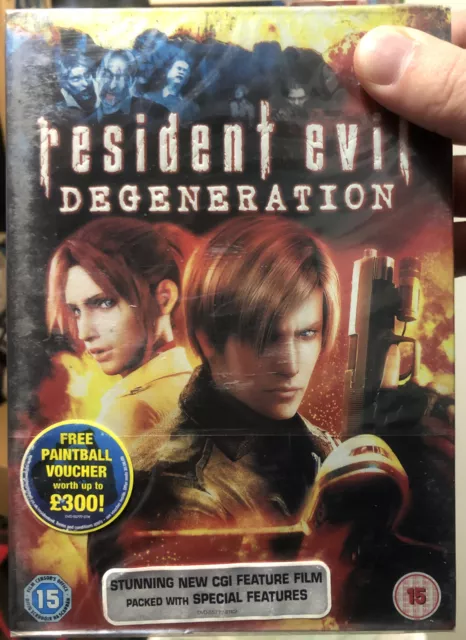 Resident Evil: Degeneration Rare Deleted Zombie Horror CGI PlayStation DVD New
