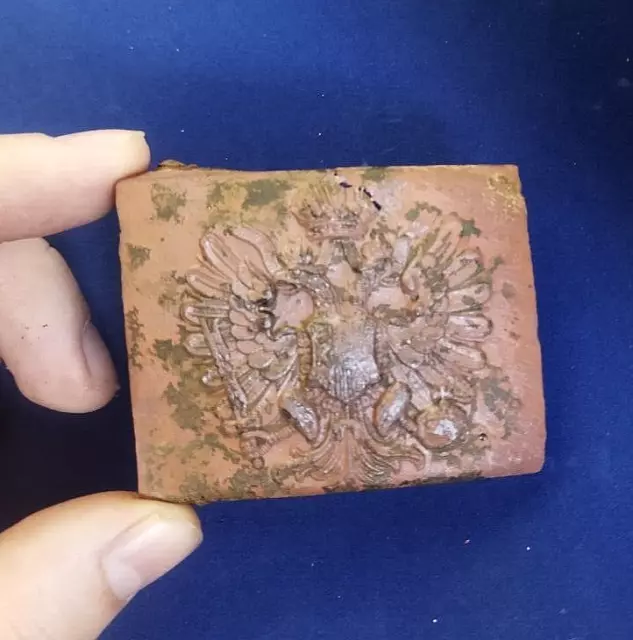 Original Ww1 Austro-hungarian Empire Belt Buckle, Battlefield Recovered.