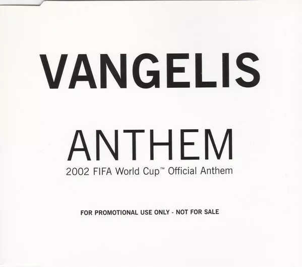 Vangelis - Anthem (2002 FIFA World Cup Official Anthem) (CD, Promo)
