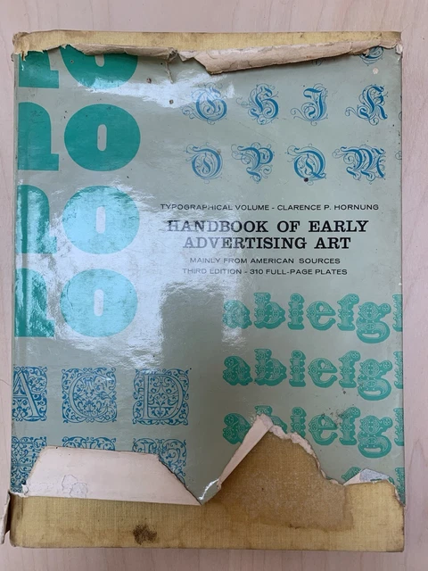 HANDBOOK OF EARLY advertising art : pictorial volume, by