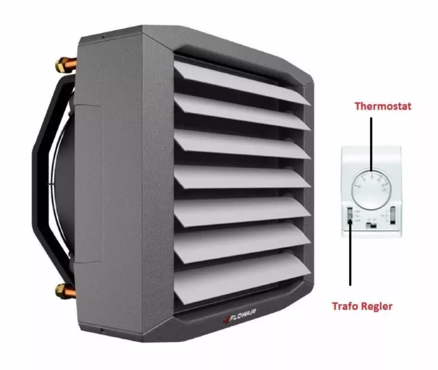 Air heater 94 KW indoor heater air heater heating register heater fan Eurovent