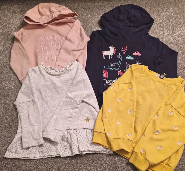 Pacchetto maglione primavera ragazze 3-4 anni. Velluto nuovo di zecca/Bluezoo/M&Co ❤️