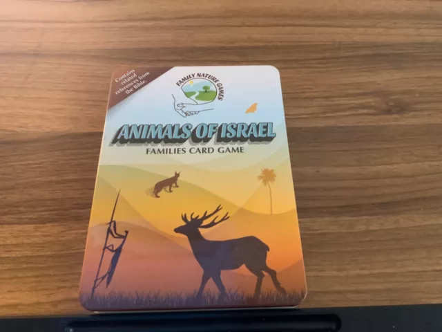 Animals Of Isreal Card Game
