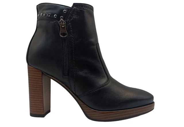 BOTTINES FEMININ NERO Giardini I411220D Bottines Talon Medium Plateau Noir EUR 174 30 PicClick FR