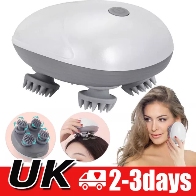 Electric Scalp Massager 5 Modes Cat Massager Relax Deep Tissue Scalp Hair Growth
