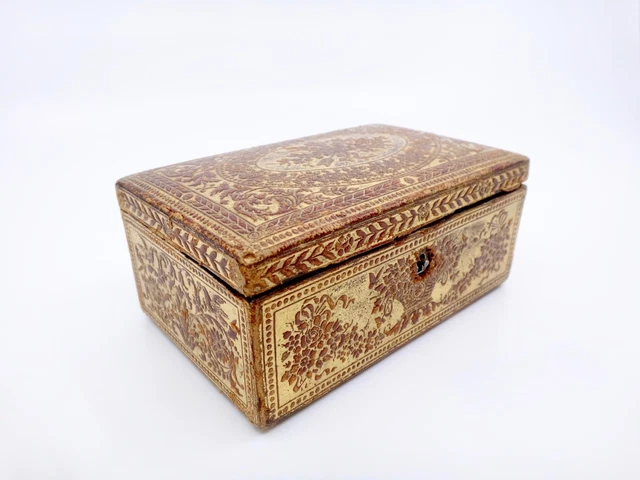 Ancienne Boîte à Bijoux Coffret BURMA - Occasion - Usée Avec Défauts (Voir Photos)