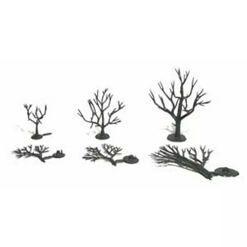 Woodland Scenics TR1121 2"-3" Deciduous Model Tree Armatures  (Pack of 57)