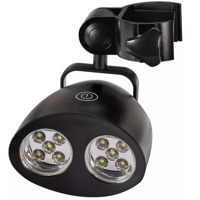 BBQ Grill Light Outdoor Super Bright LED Lamp Base Barbecue with 10 Super Bright