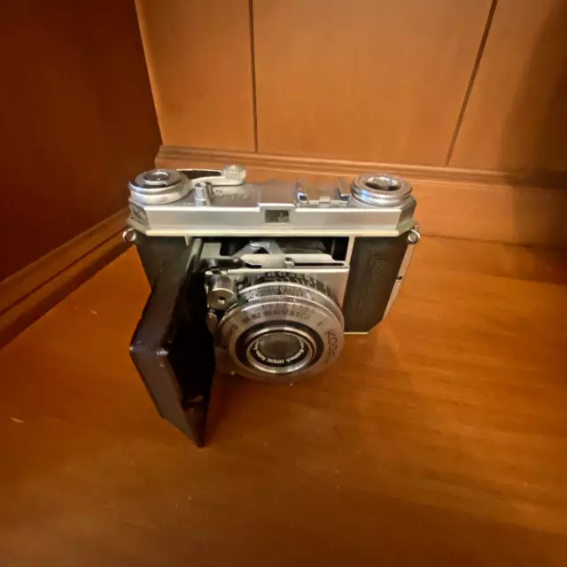 Cámara telémetro Kodak Retina Ia 35 mm con Rodenstock 50 mm f/3,5 con estuche extractor