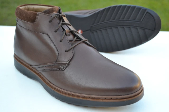 CLARKS MENS ** Un Atlas Up Gtx , Waterproof - Dark Tan Lea ** UK 
