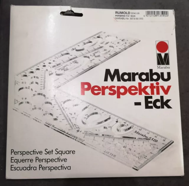 MARABU Perspektiv-Eck Zeichenwerkzeug Transparent Modell 354110