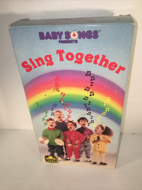 HAP PALMER'S BABY Songs VHS Sing Together 1992 Golden Book Video 25 ...
