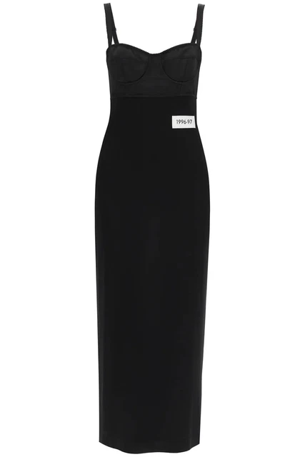 NEW Dolce & gabbana bustier pencil dress F6CLJT FURLZ NERO AUTHENTIC NWT