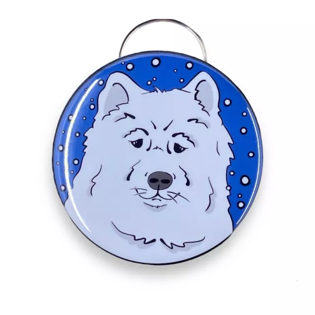 Samoyed Christmas Holiday Bottle Opener Eskimo Dog Gifts Accessories 2.25"