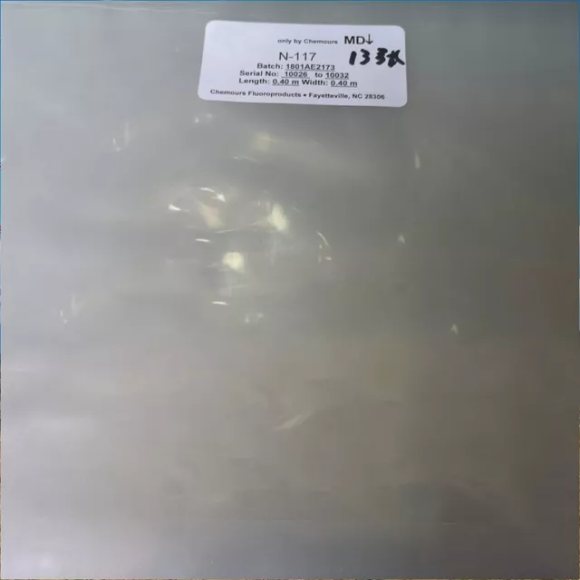 1PC New Proton Exchange Membrane N117 Perfluorosulfonic Acid Ion Membrane 3-5cm