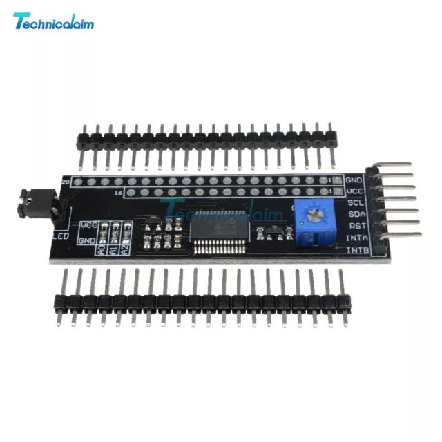 5V IIC/I2C Serial Interface MCP23017 1602/2004/12864 LCD Expander Arduino Module