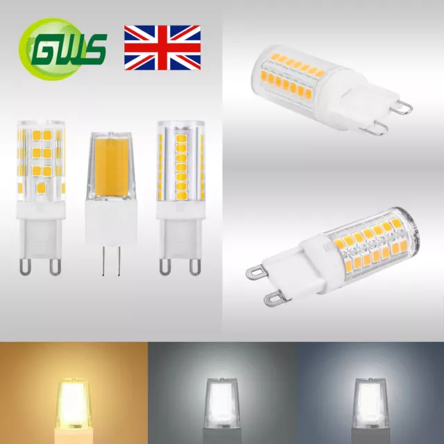 12V 3W G4 240V 5W 8W Dimmable G9 LED Capsule Light Bulbs Replace Halogen Lamp