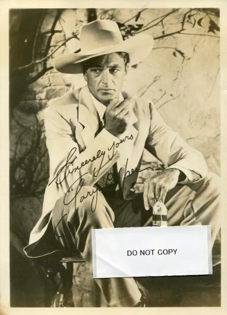 Gary Cooper High Noon Sergeant York Mr. Deeds Original Movie Press Still Photo