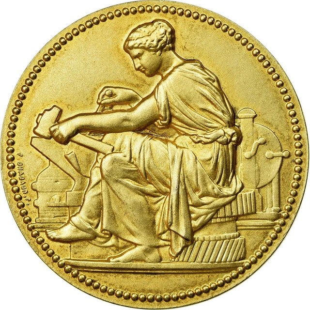 Médaille Ancienne - Société Musicale Et Chorale - France - XXe Siècle