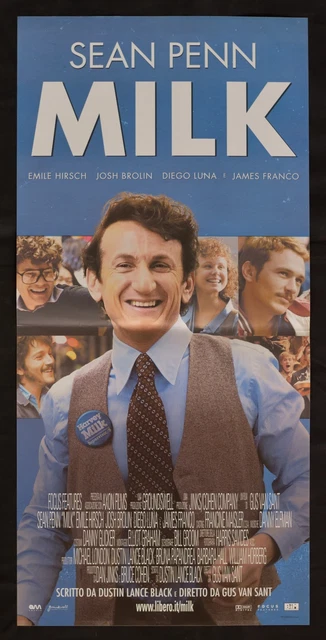 Affiche Milk Sean Penn James Franco Emile Hirsch Gus Van Sant B49