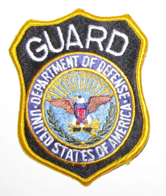 Washington DC DOD Department of Defense Federal Military Guard Police Patch