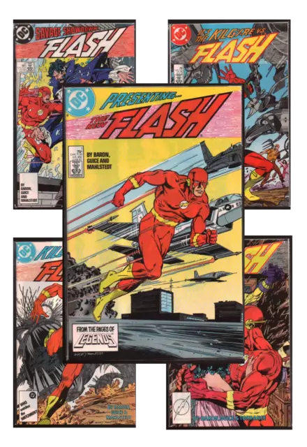 The Flash #1-17 VF/NM 9.0+ 1987-1988 DC Comics Back Issues 2nd Series