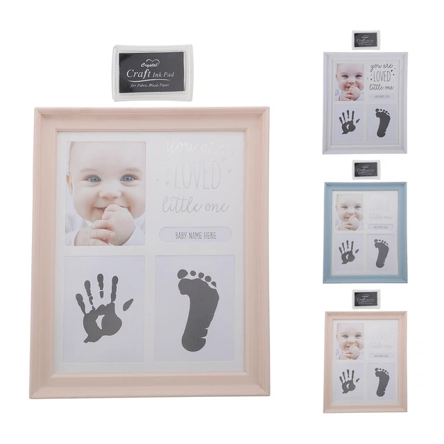 Digital Frame You Can Send Pics to Baby Keepsake Footprint Frame Handprint