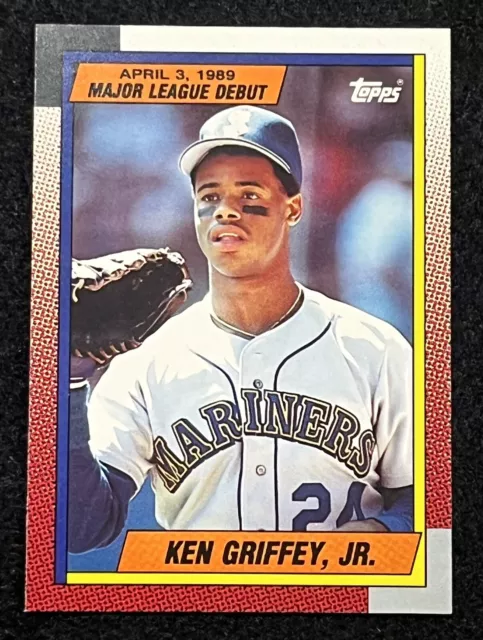 Ken Griffey Jr 1990 Topps Debut Rookie Card Seattle Mariners #46
