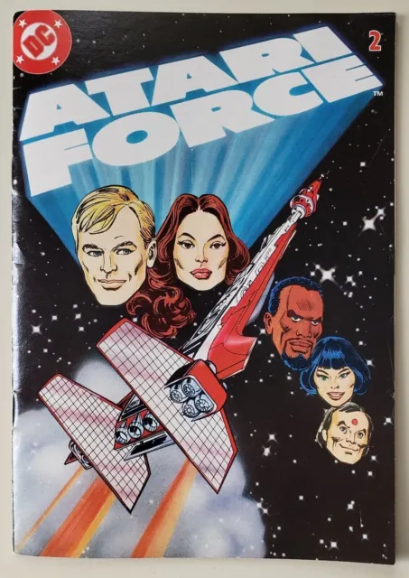 Atari Force # 2 DC Comics Mini Comic Book Vintage 1982 Gerry Conway Awesome