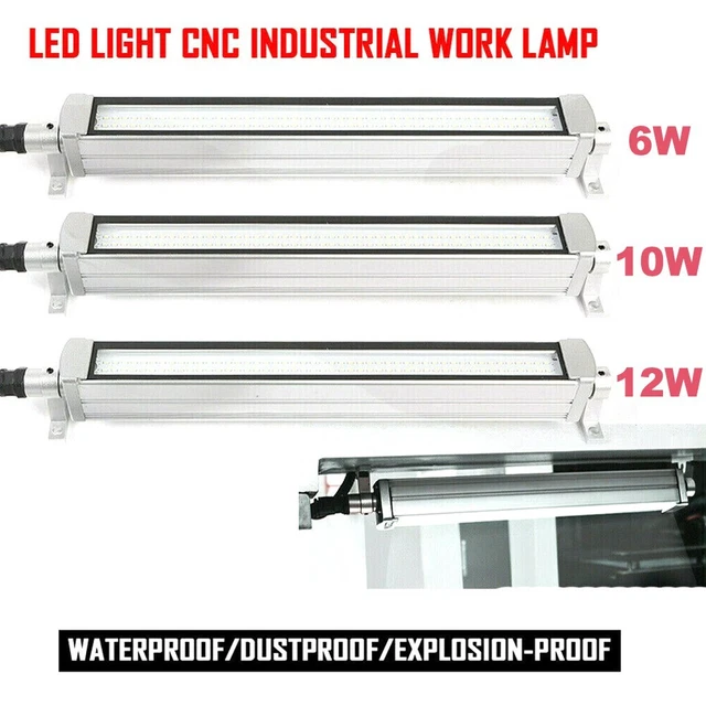 CNC Machine Light Lathe Lamp 100-200LM/W 1x 4V-36V/110V-220V 6000-6500K