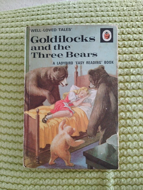 LADYBIRD WELL LOVED Tales 606D Goldilocks And The Three Bears Matt 18p ...