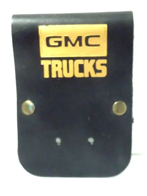 Indy 500 1986 GMC Trucks Leather Pit Badge Holder