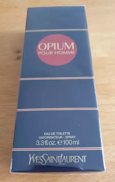 YVES SAINT LAURENT YSL Opium Pour Homme Eau de Toilette 100ml EDT Sealed Box 79.00 PicClick UK