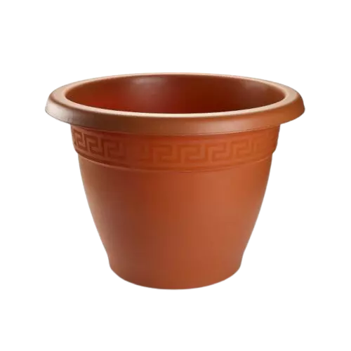 3* Plastique Pots de Plantation - Pot de Fleur marron  Plastique