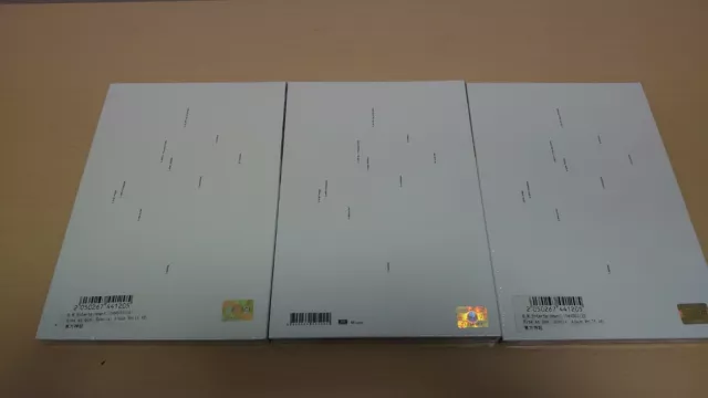 TOHOSHINKI TVXQ  Rise As God White Ver Max unopened set of three 2