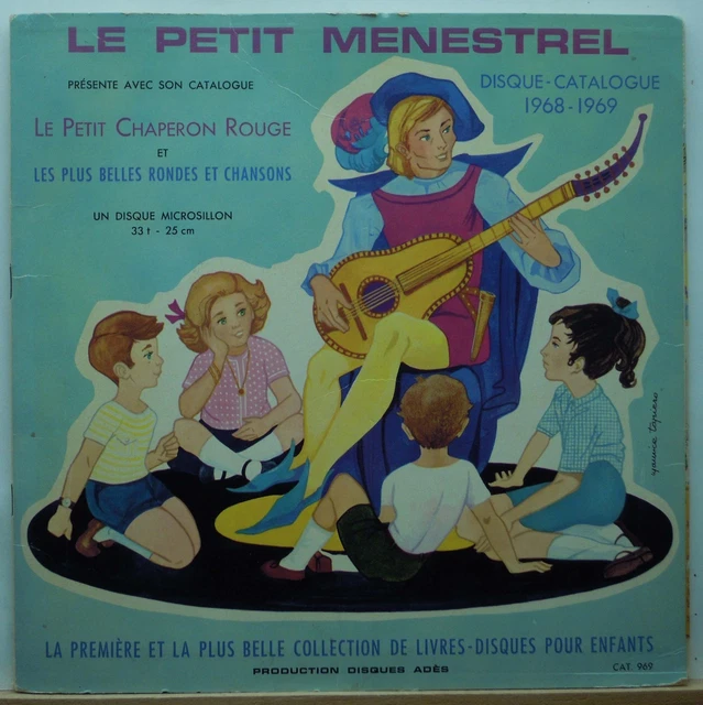 Bambi - Livre-disque 33T Le Petit Ménestrel De 1955 - Histoire Racontée - Occasion
