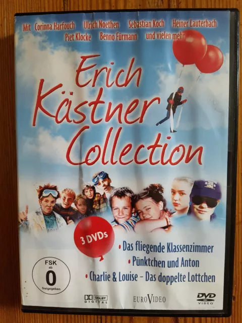 DVD DVDs Erich Kästner Collection- fliegende Kalssenzimmer - Pünktchen und Anton