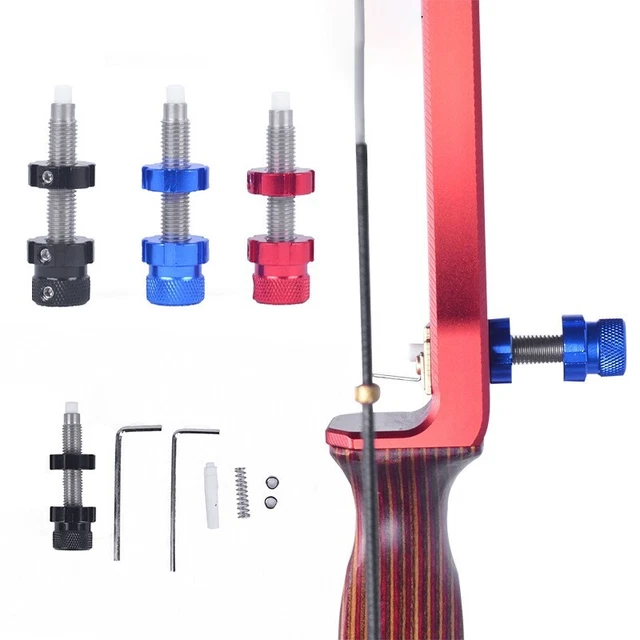 PROFESSIONAL RECURVE BOW Plunger Fine Tune Arrow Flight for Maximum